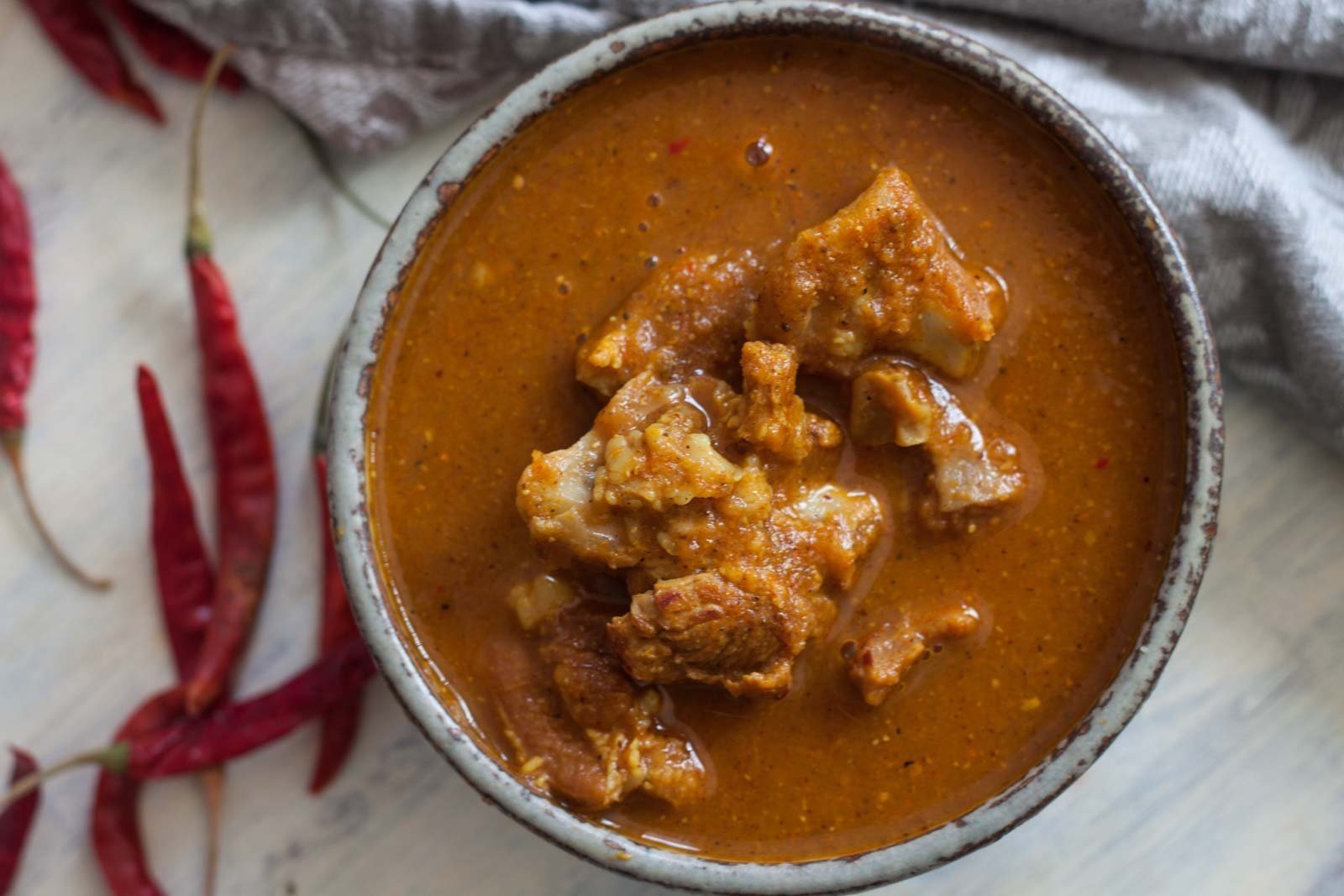 Achari Mutton Curry
