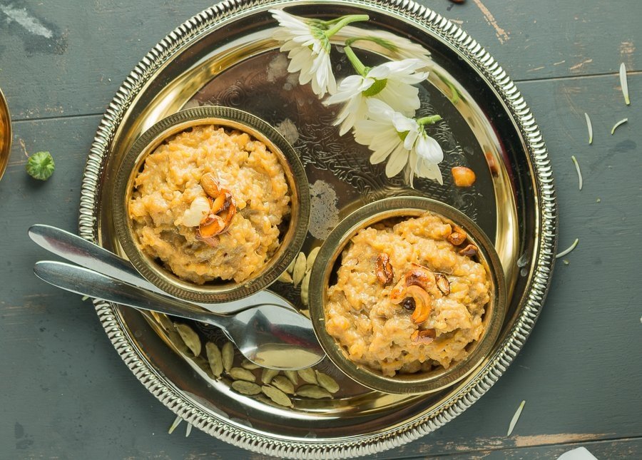Akkravadisal Rice and Milk Pudding