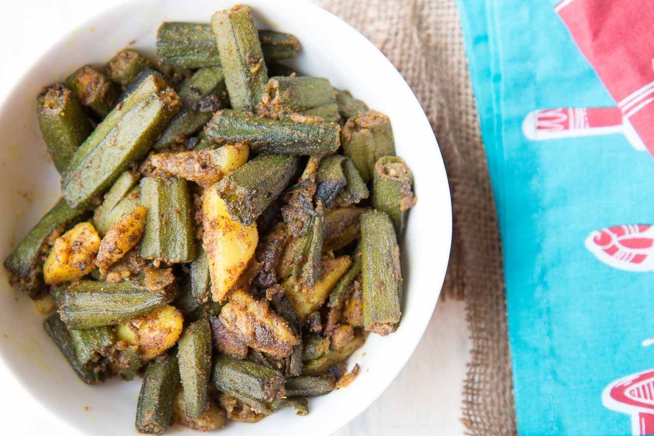 Mustard Aloo Bhindi