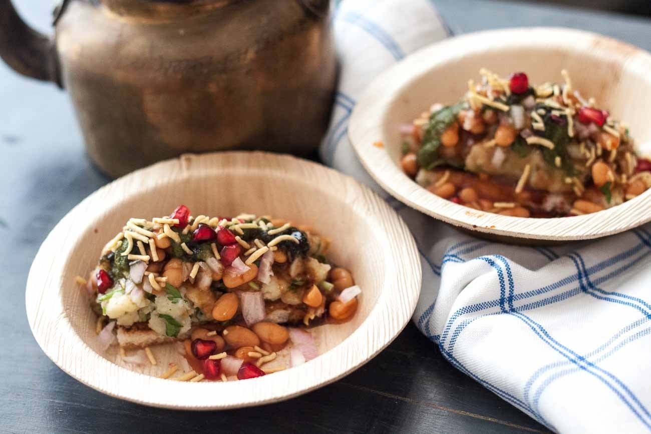 Baked Beans Aloo Chaat