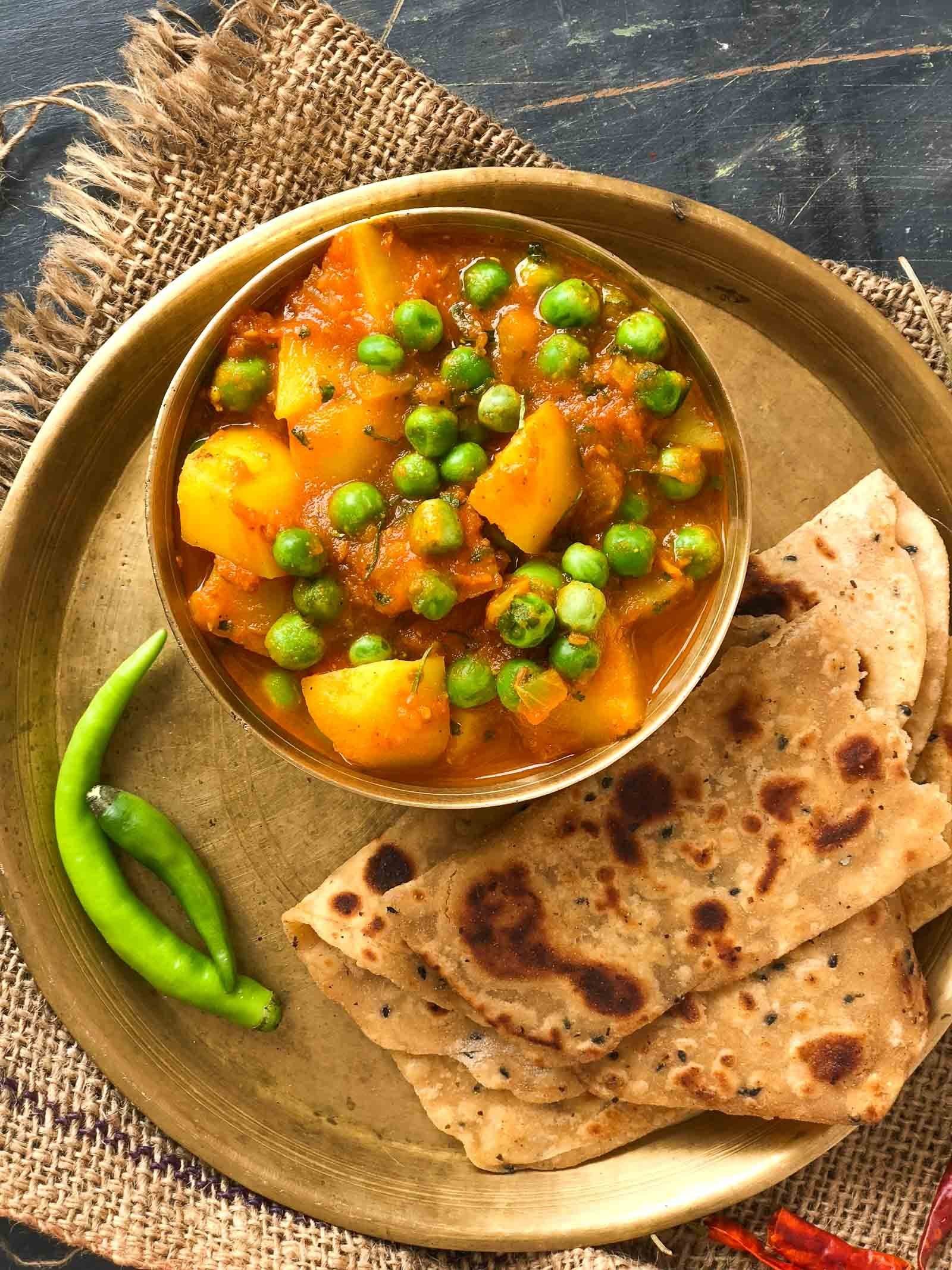 Aloo Matar Sabzi Recipe