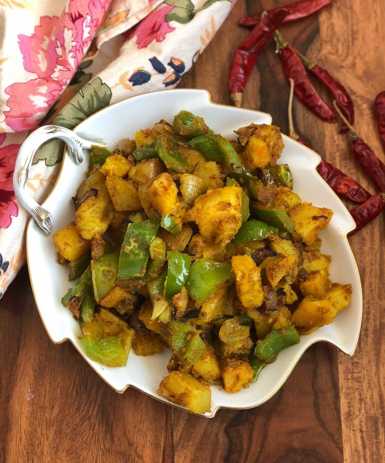 Aloo Capsicum Sabzi