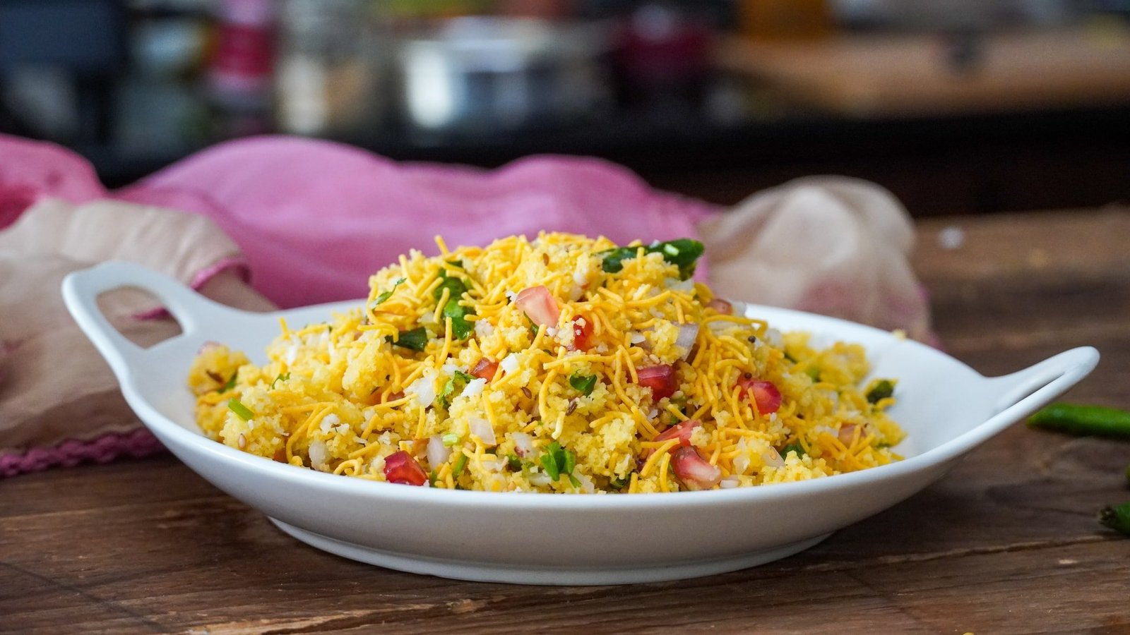 Gujarati Sev Khamani (Amiri Khaman)