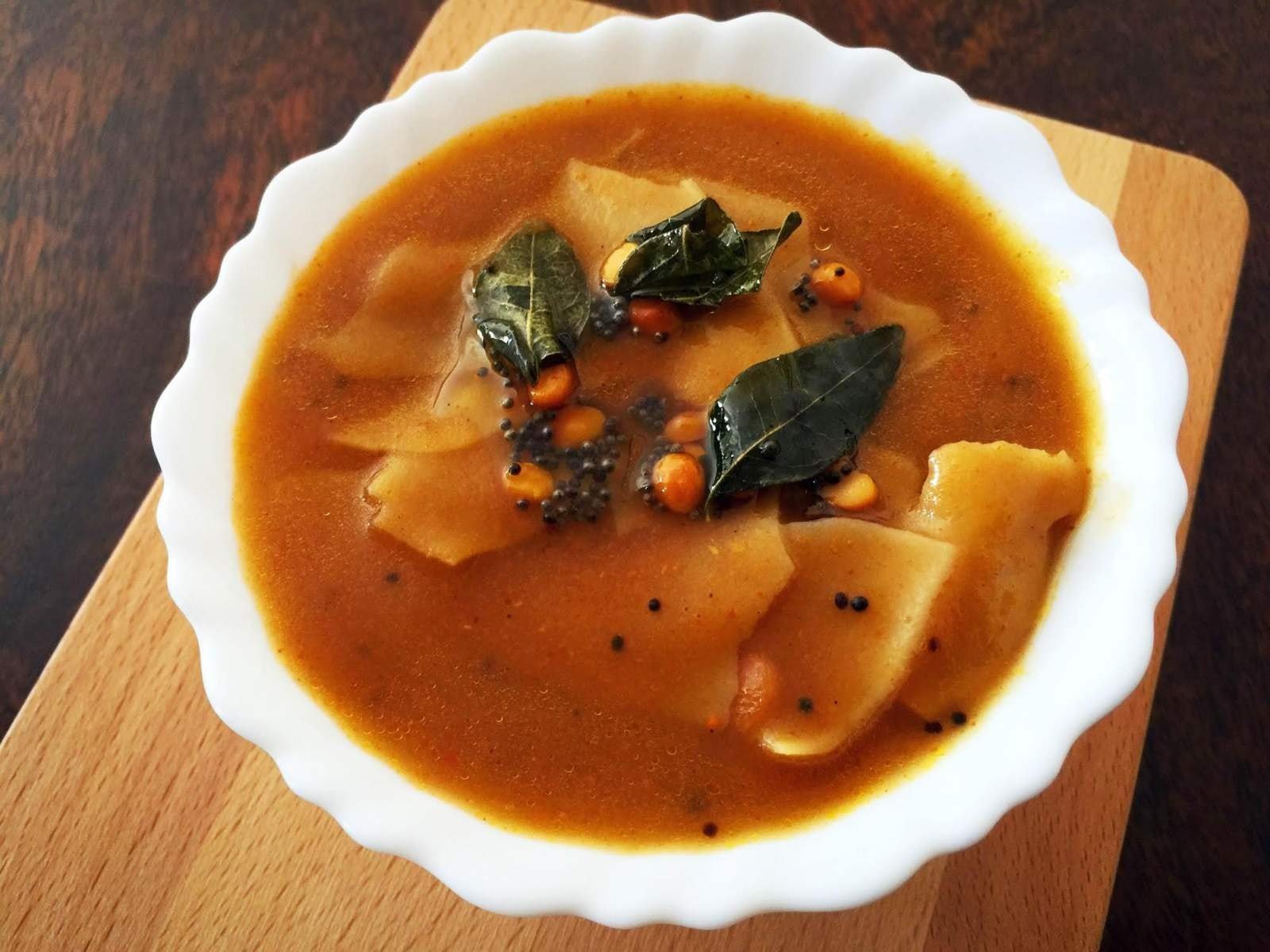 South Indian Papad Curry