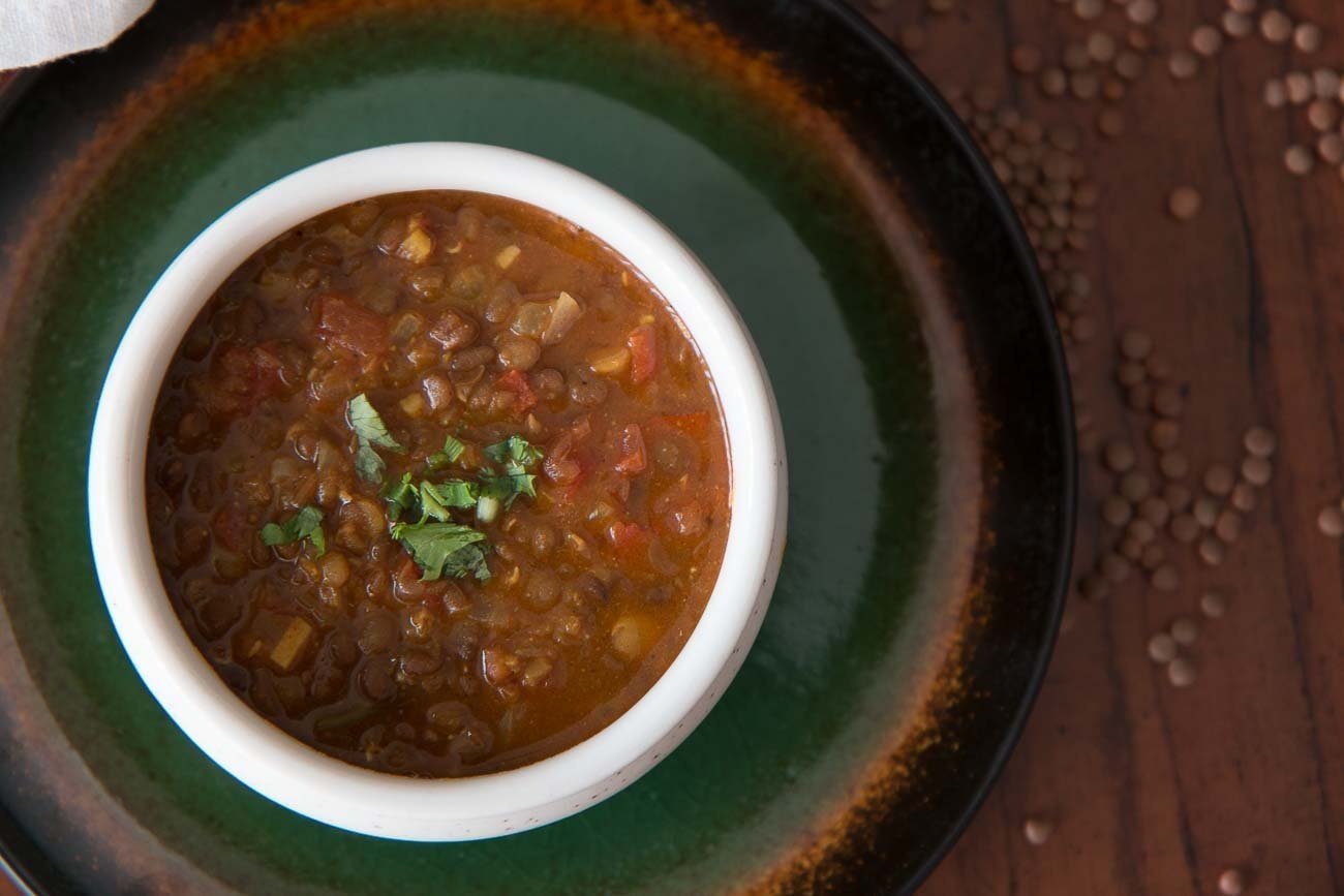 Awadhi-Style Whole Masoor Dal