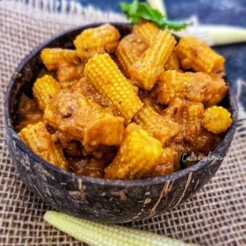 Creamy Baby Corn Gravy
