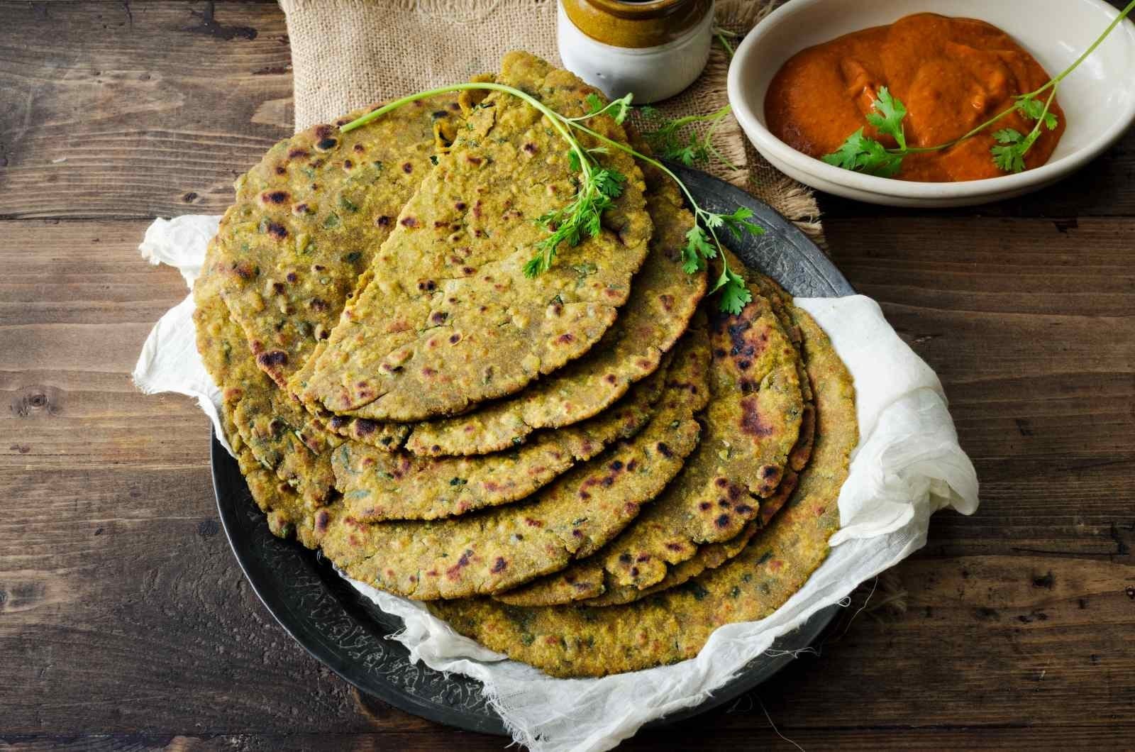Bajra Aloo Paratha