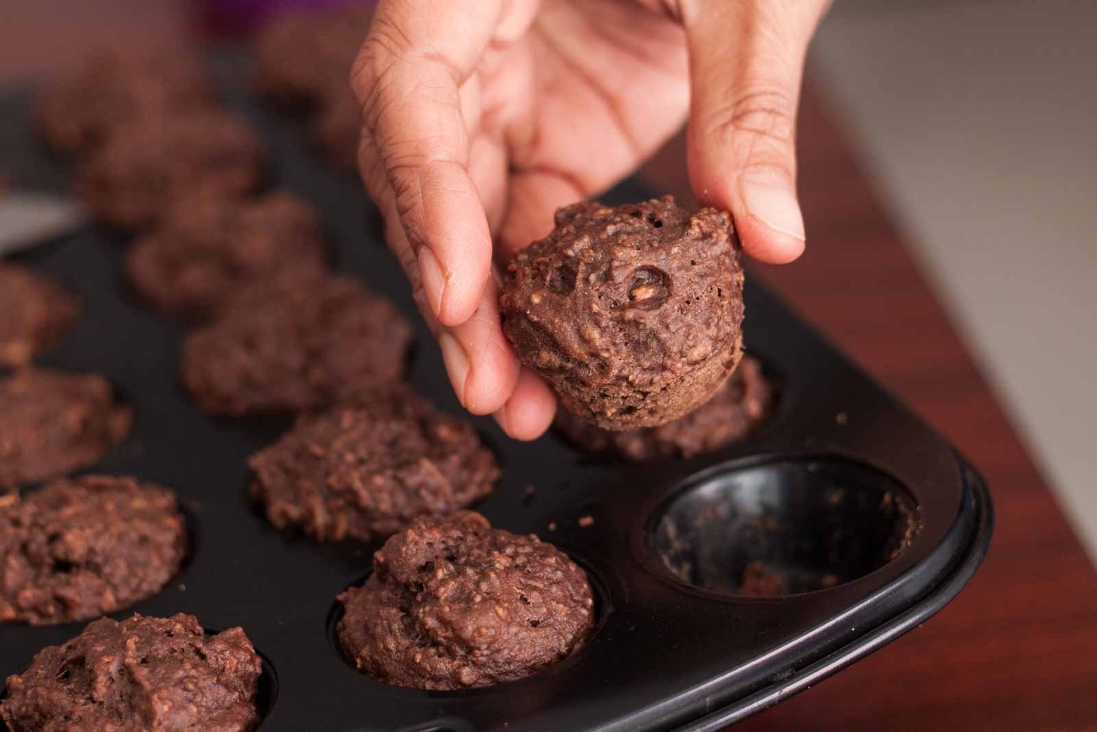Banana Chia Muesli Muffins