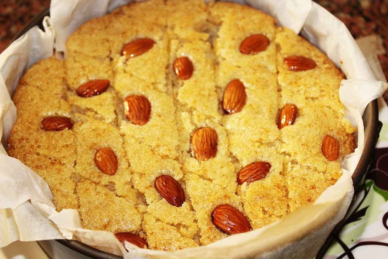 Basbousa Semolina Cake