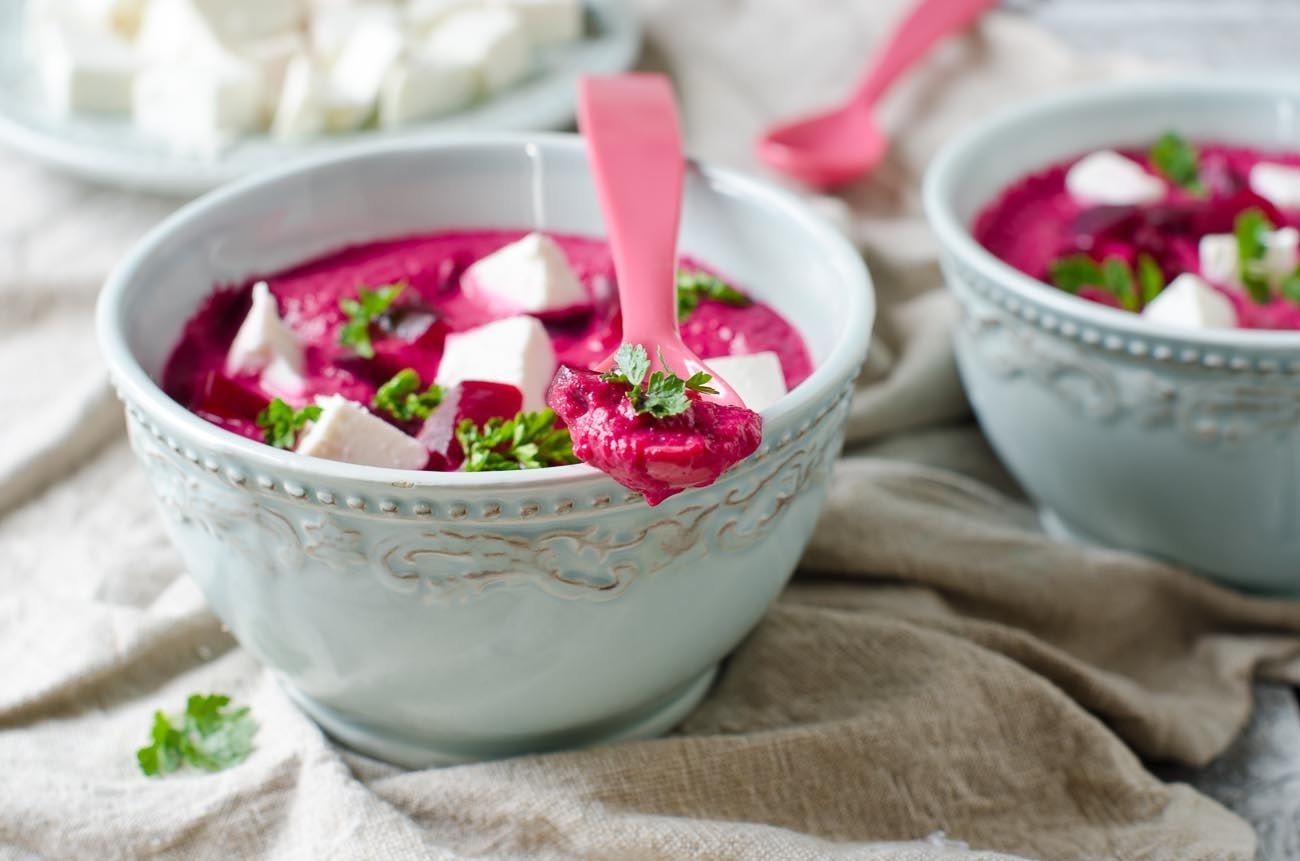 Beetroot Paneer Curry with Coconut Milk