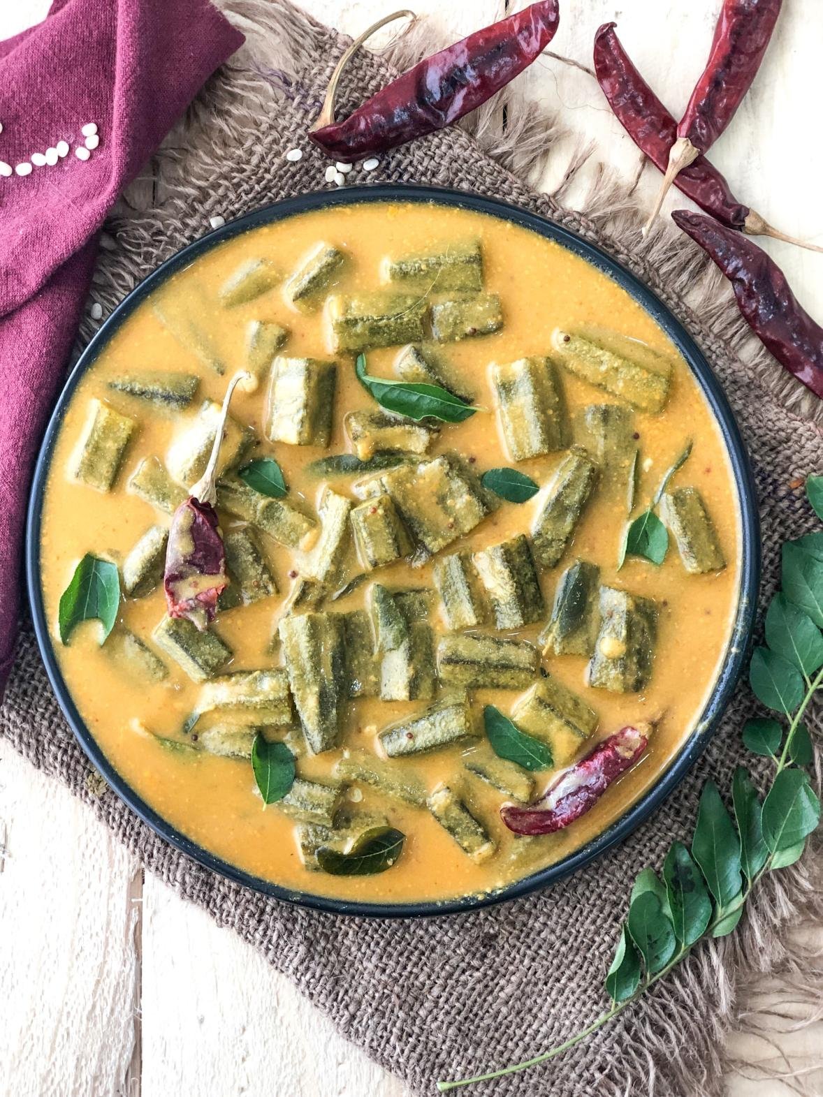 Karnataka-Style Okra Gojju
