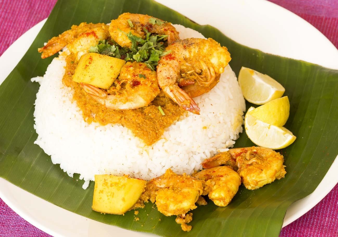 Bengali Mango Prawn Curry