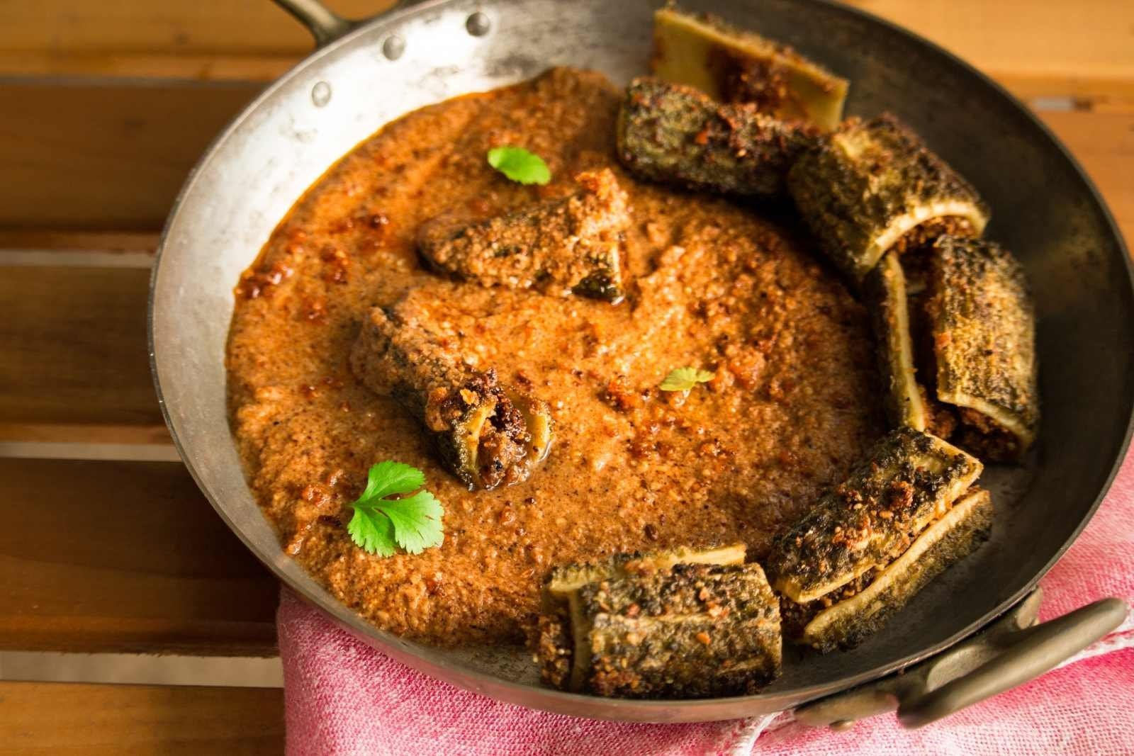 Stuffed Bitter Gourd Masala