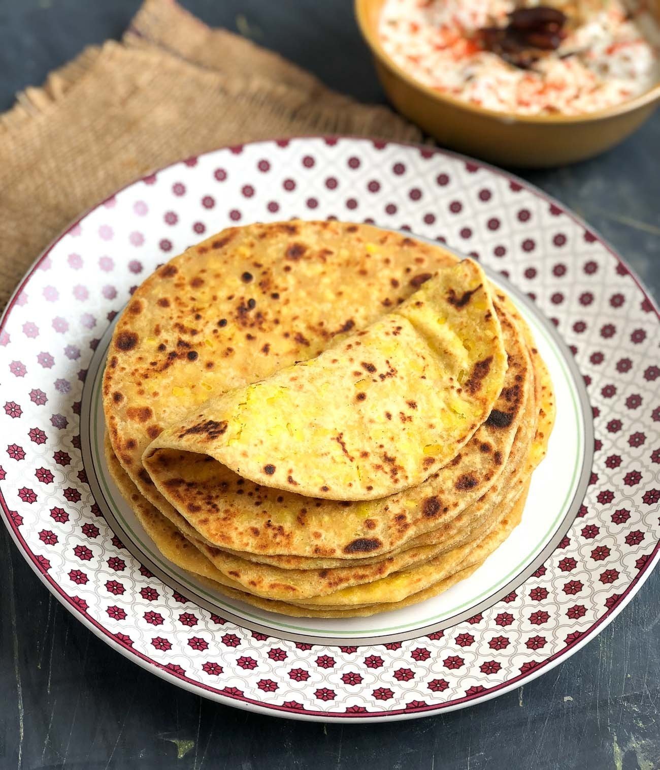 Bhugi Dal Paratha (Moong Dal Paratha)