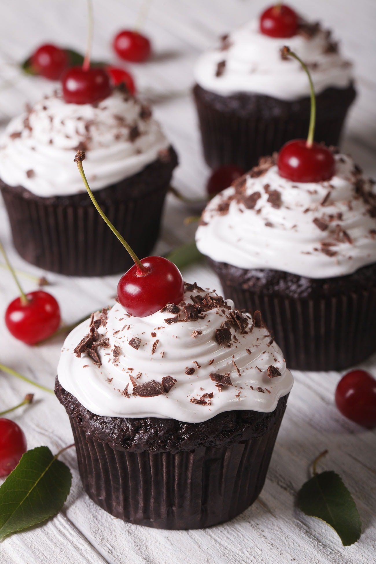 Black Forest Cupcakes