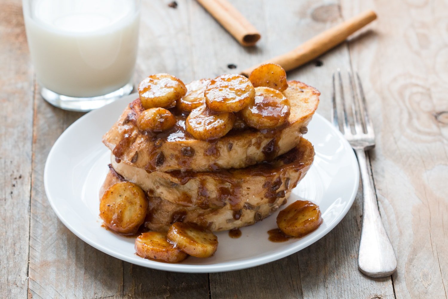 Caramelized Banana French Toast