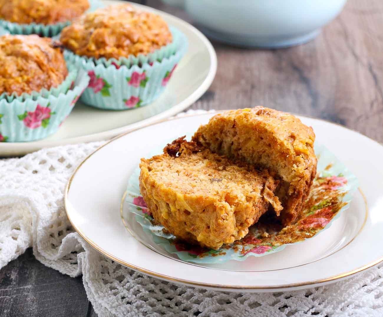 Carrot and Apple Muffins