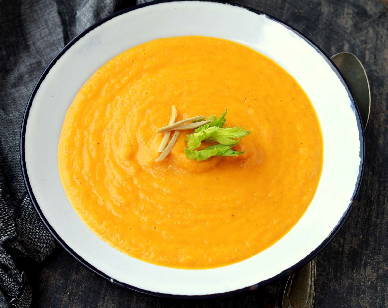 Carrot, Potato and Ginger Soup
