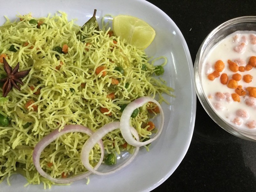 Coriander Semiya Pulao