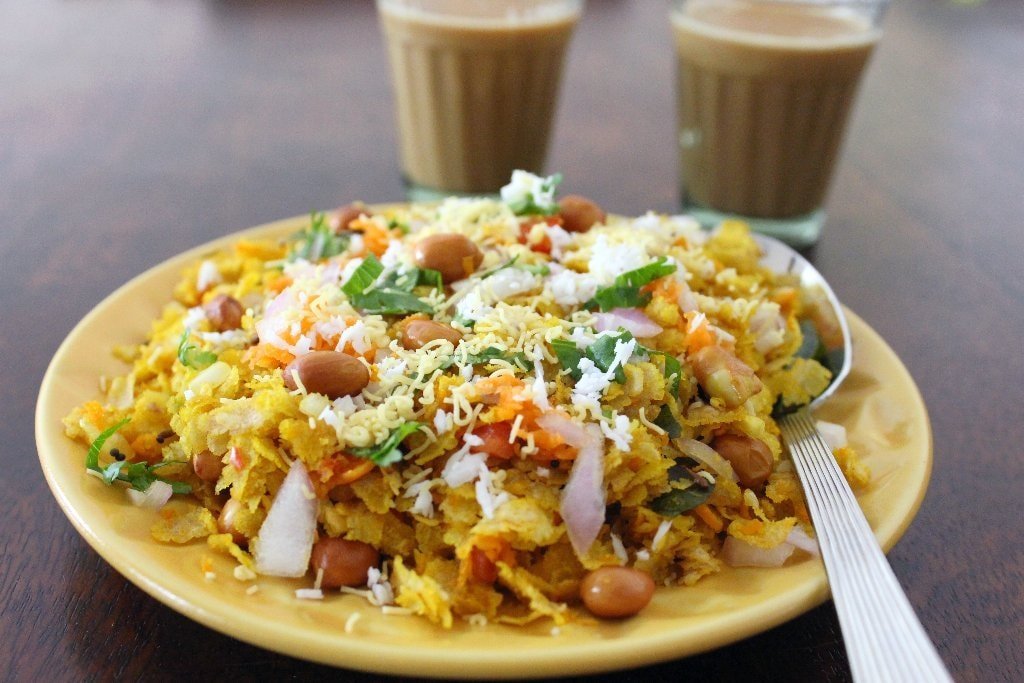 Dadpe Pohe (Maharashtrian Poha)