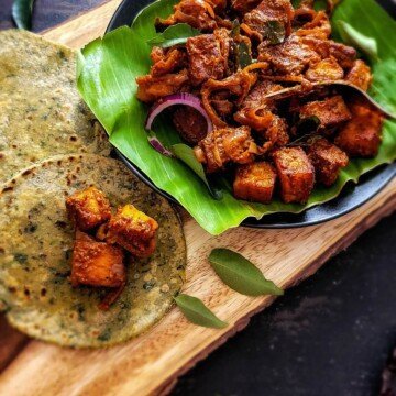 Easy Paneer Ghee Roast