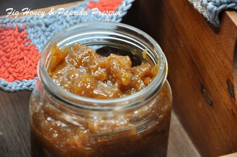 Fig, Honey and Paprika Preserve