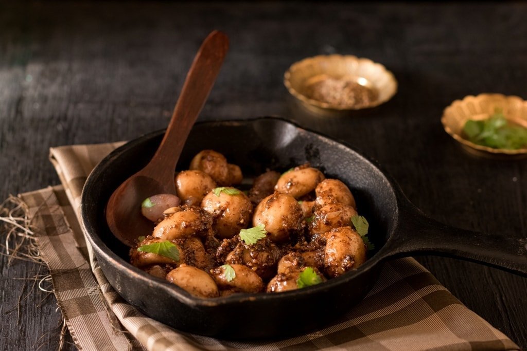 Garlic and Pepper Mushroom Stir-Fry