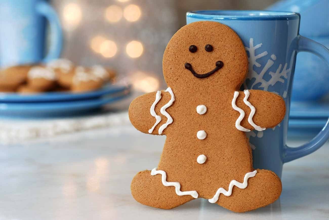 Whole Grain Gingerbread Cookies