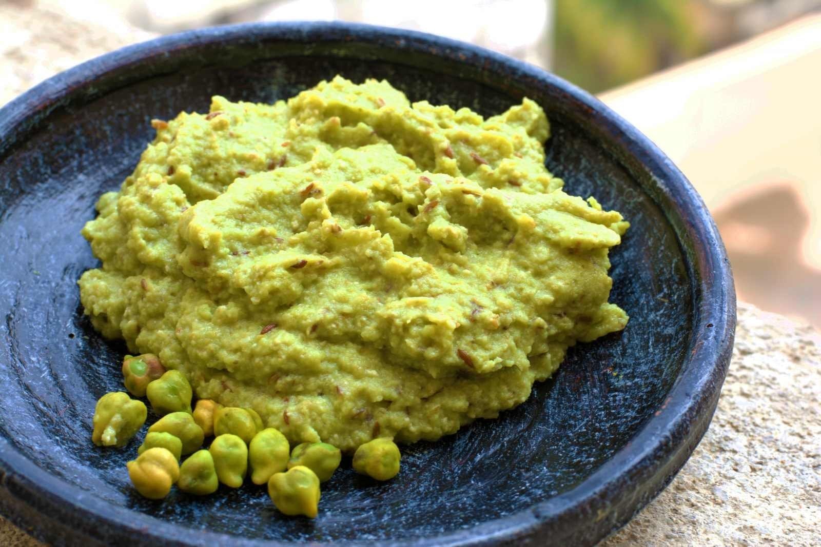 Green Chana Chutney