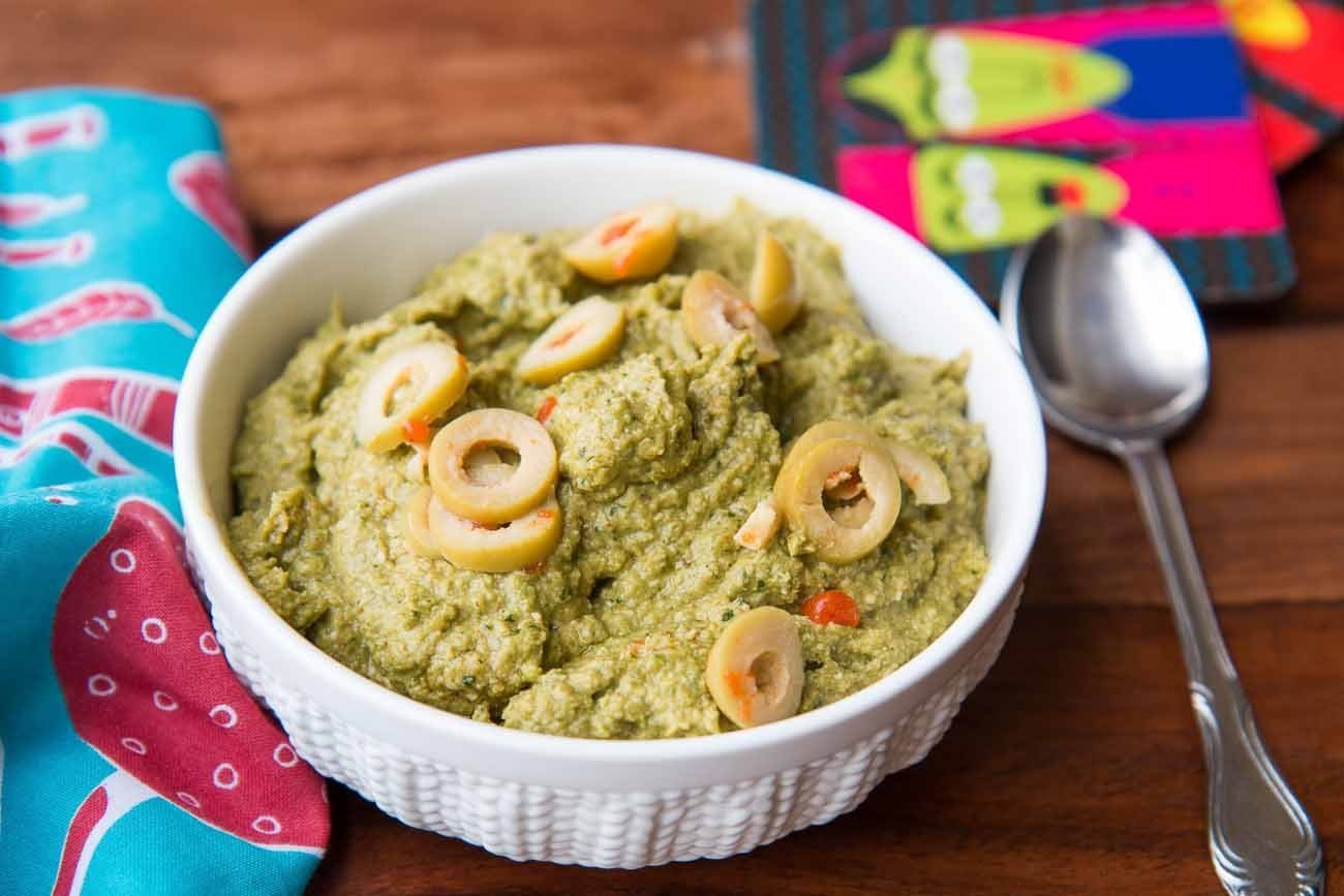 Green Olive Pesto Pasta Sauce