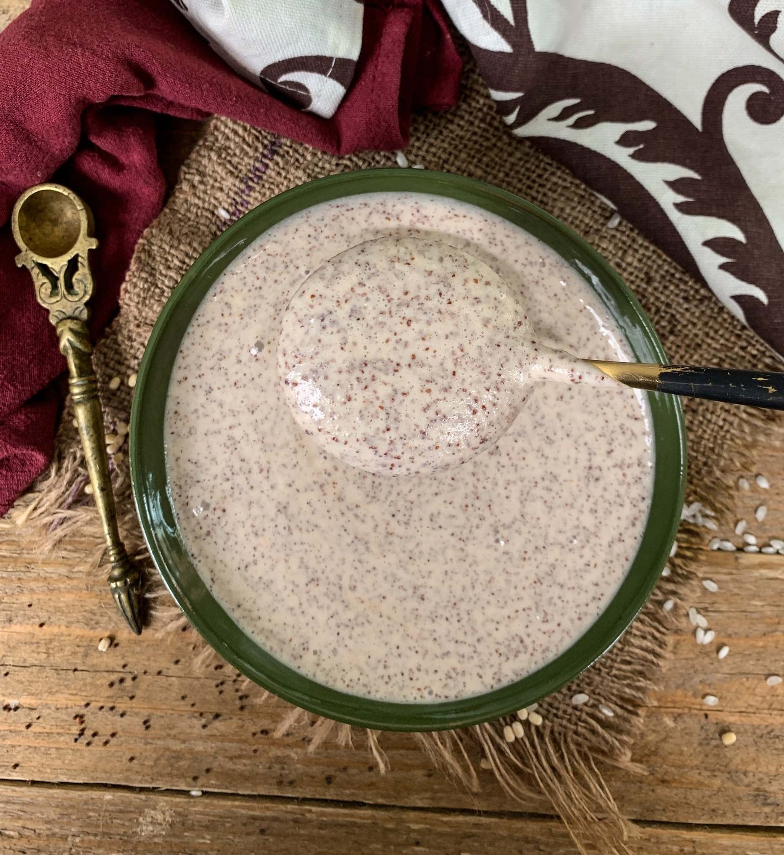 Homemade Ragi Idli and Dosa Batter