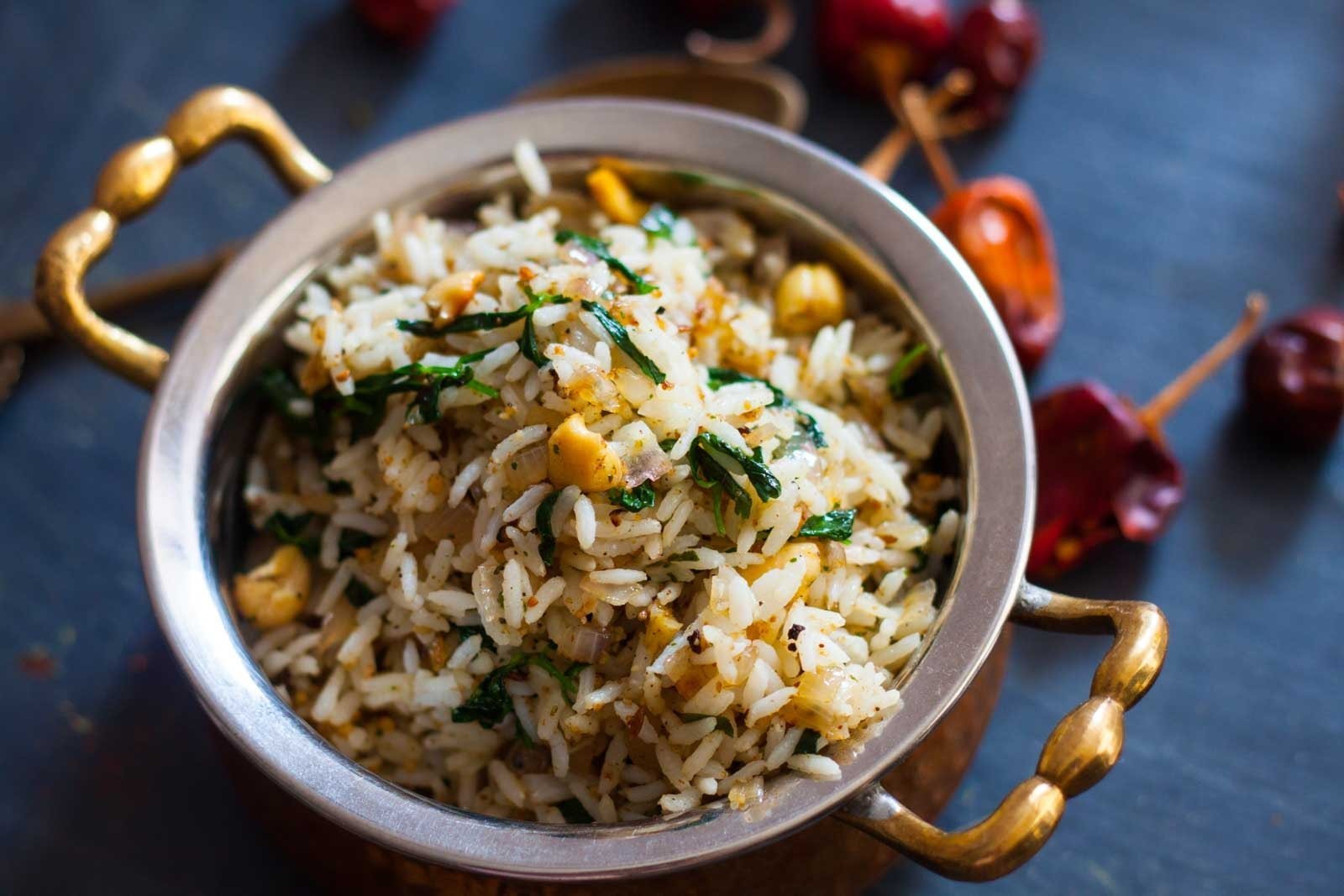 Iyengar-Style Methi Rice