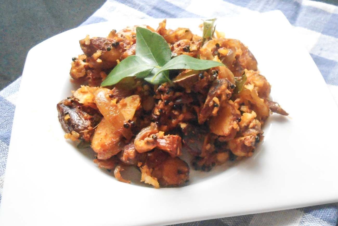 Kerala-Style Jackfruit Seed Stir-Fry