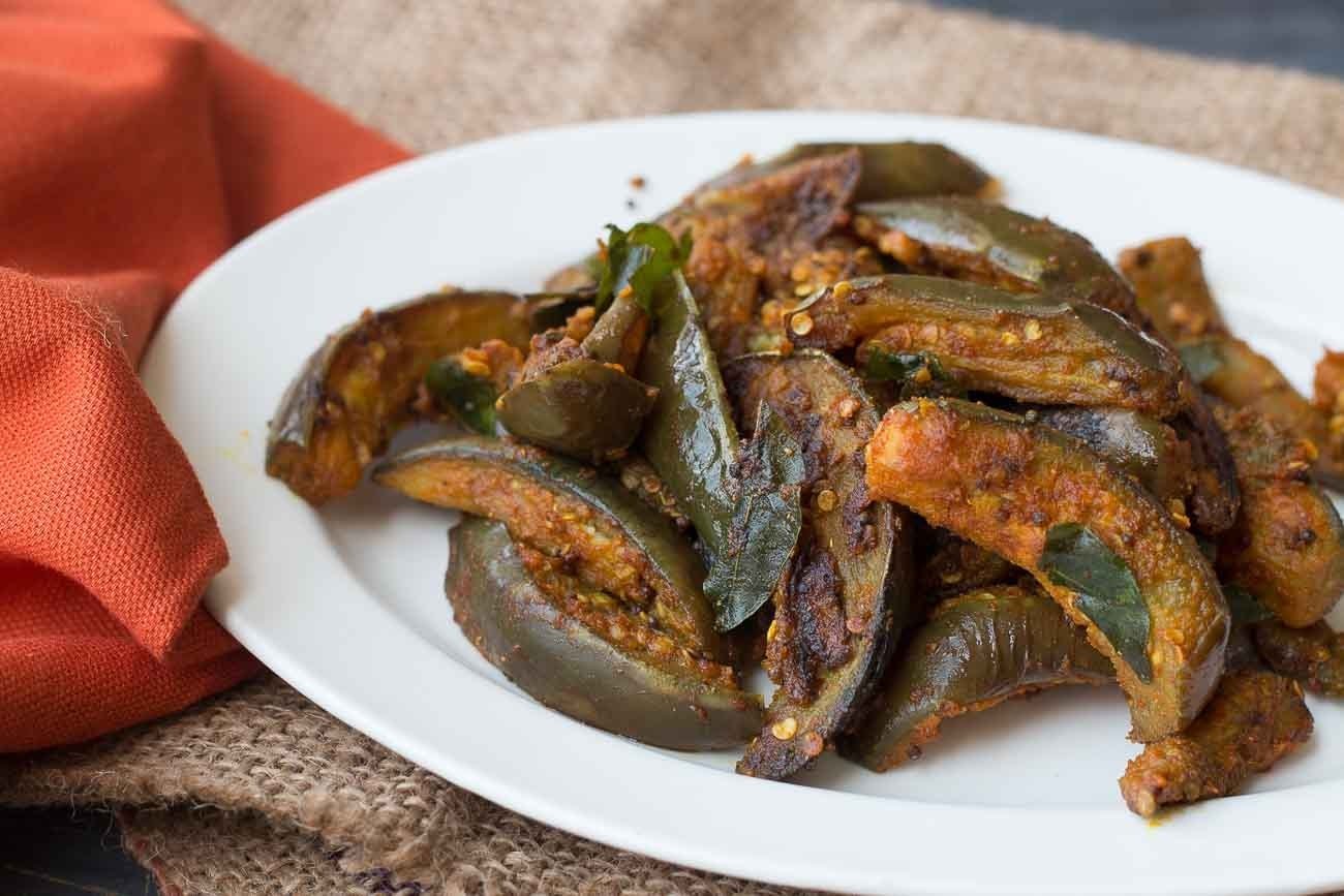 Brinjal Podi Curry