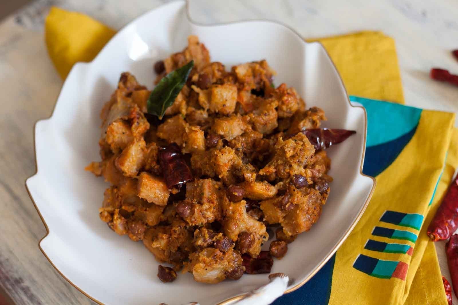 Kerala-Style Plantain and Yam Curry
