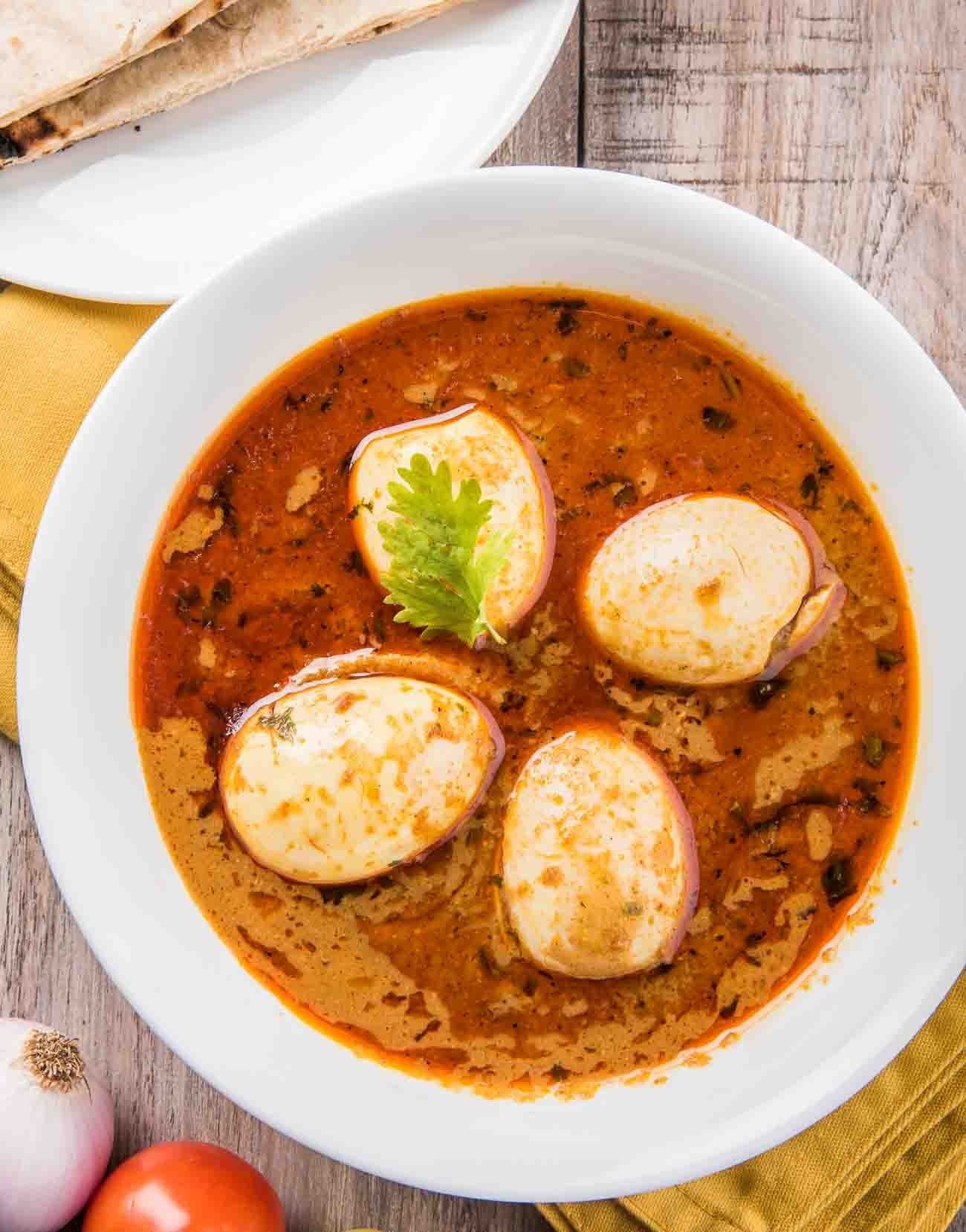 Kerala-Style Egg and Cashew Curry