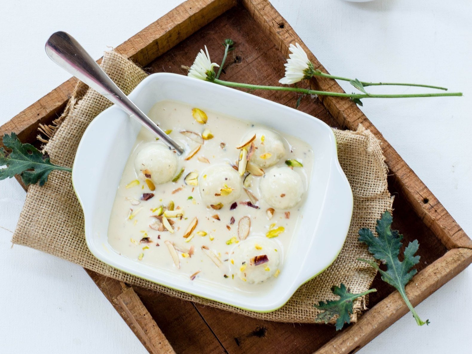 Khira Gaintha - Rice Dumplings in Sweetened Milk