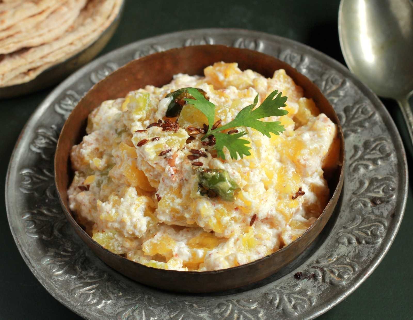Red Pumpkin Raita