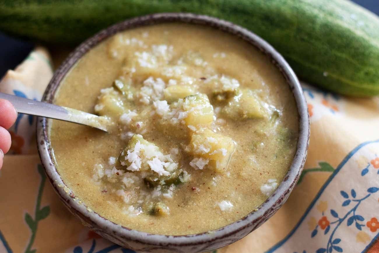 Maharashtrian Cucumber Amti