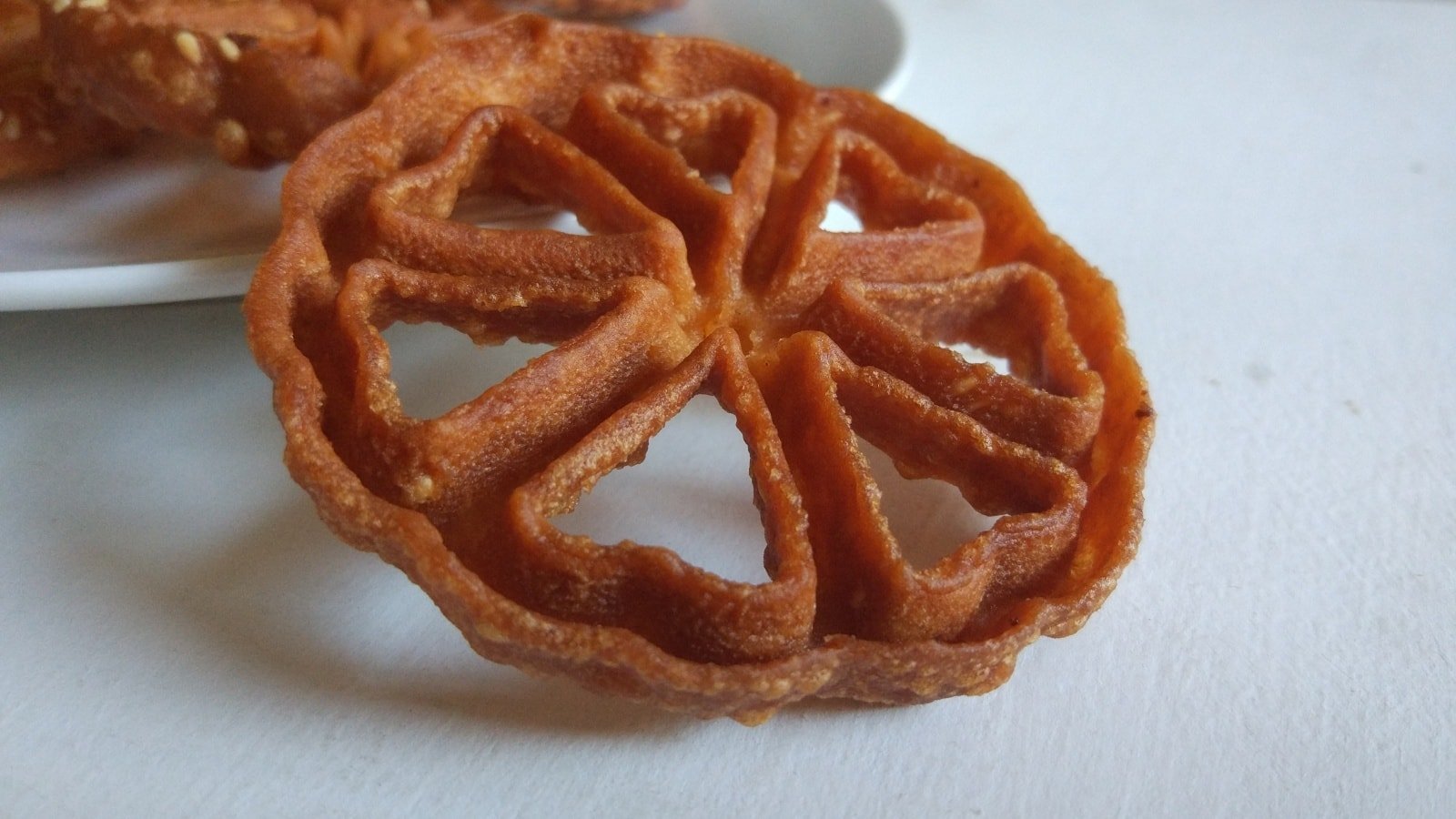 Mahunada Khaja (Andhra Rose Cookies)