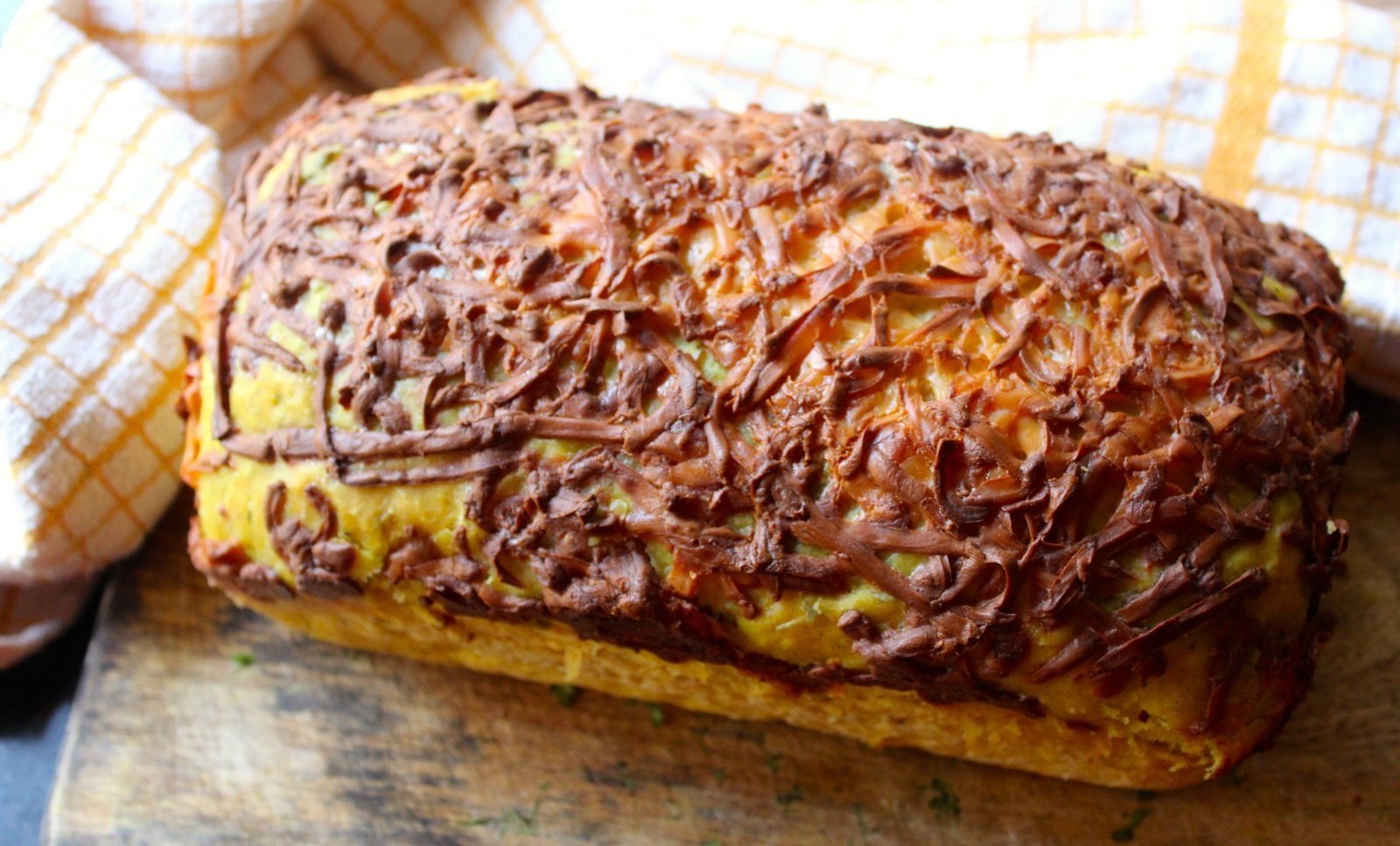Masala Cheese Bread Loaf