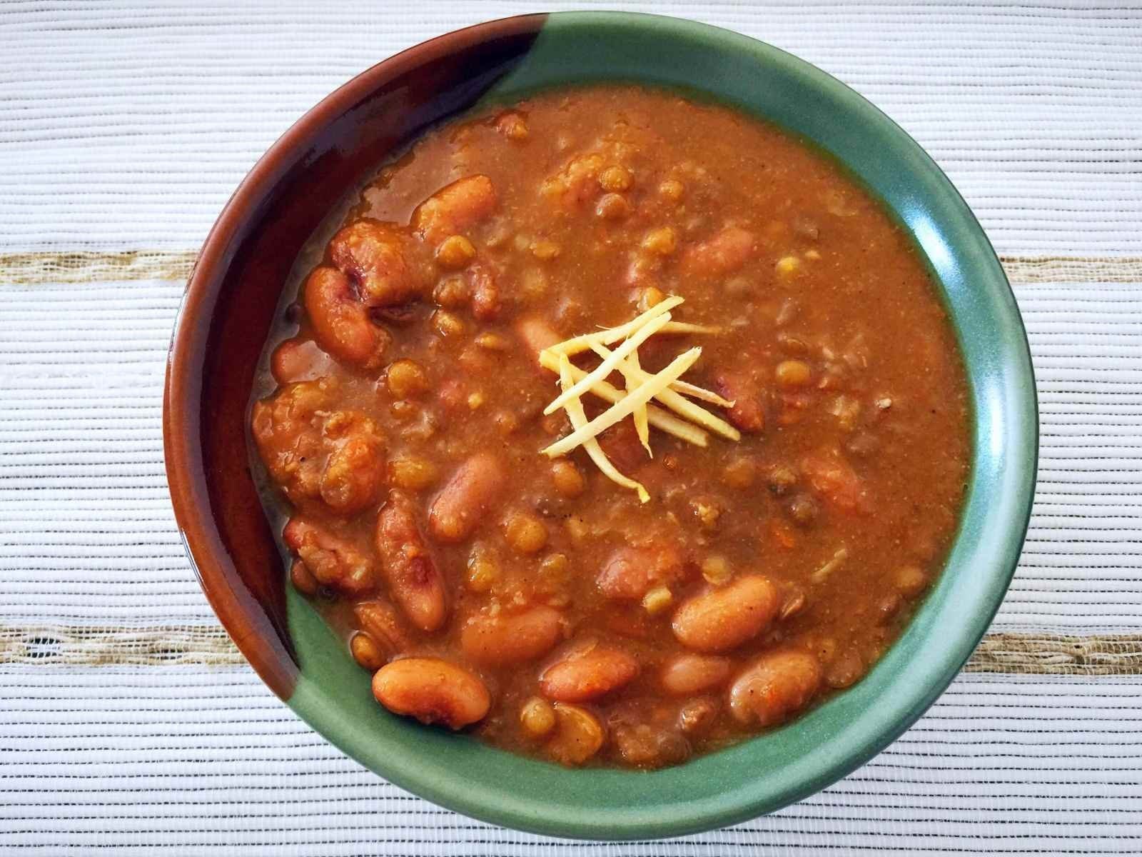 Masoor Dal and Rajma Masala