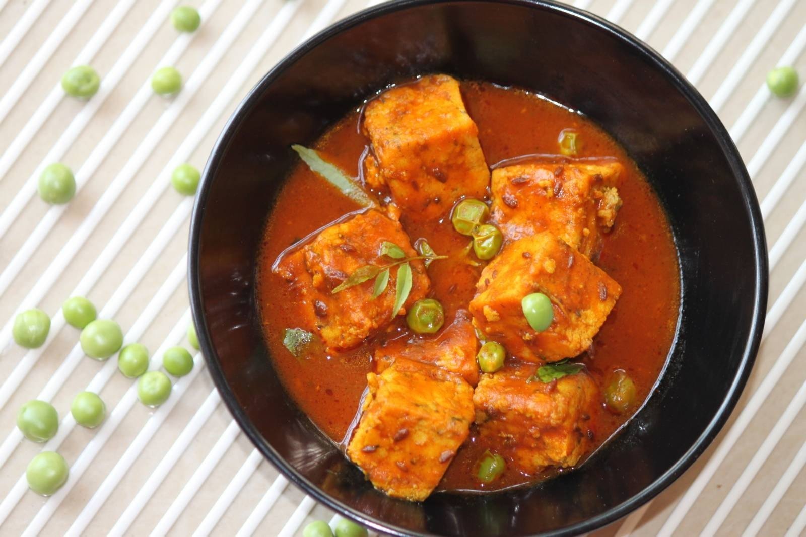 Matar Masala Tofu