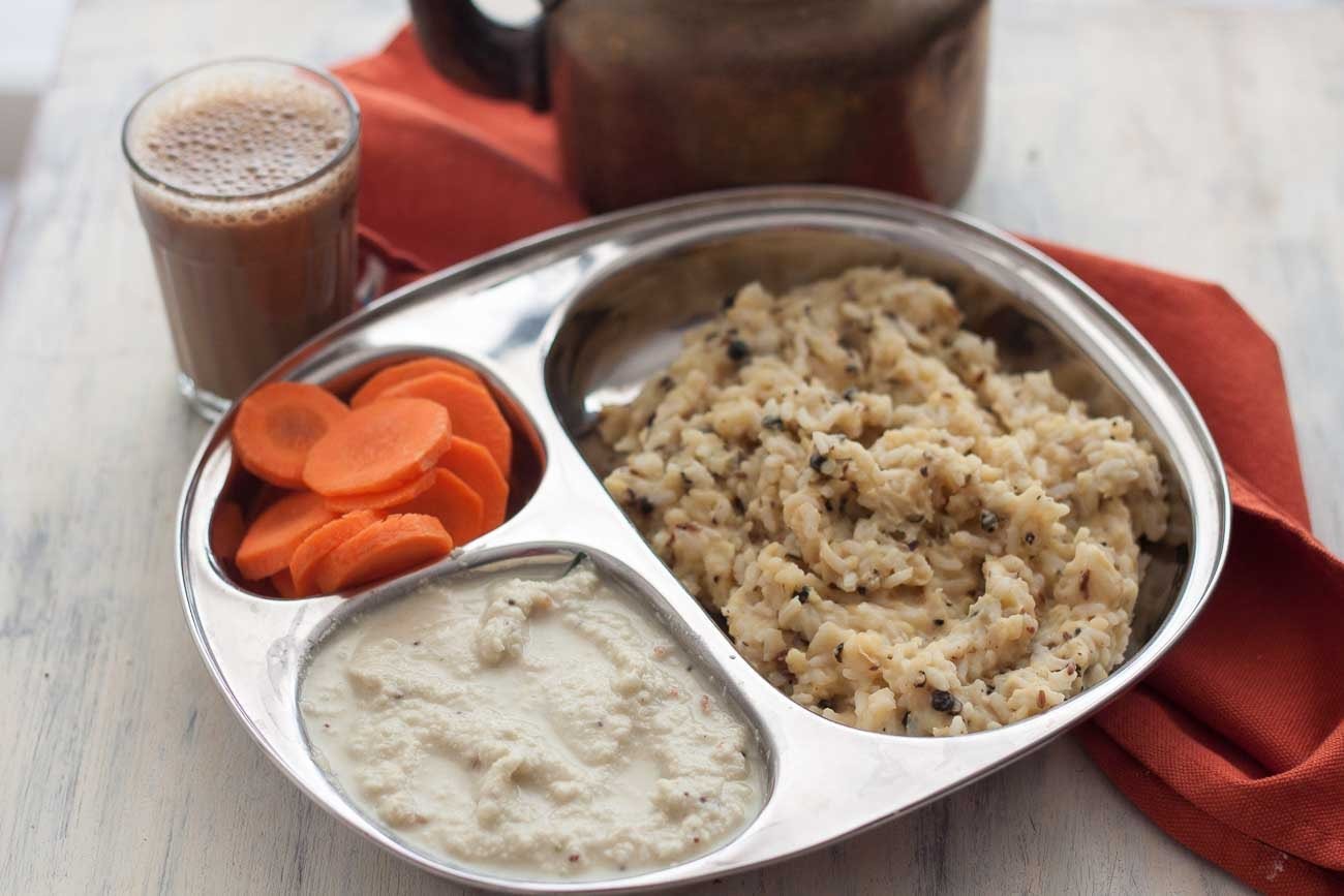 Ven Pongal with Olive Oil