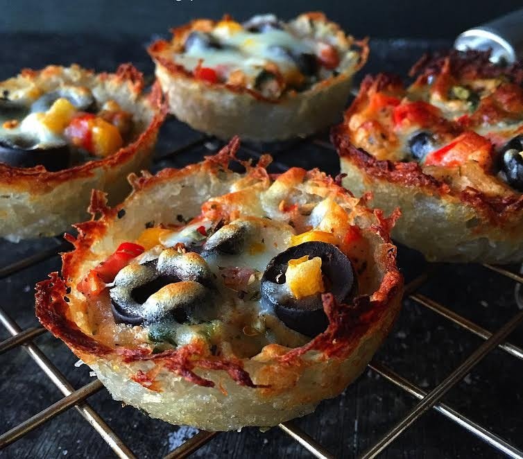 Mini Hash Brown Quiches