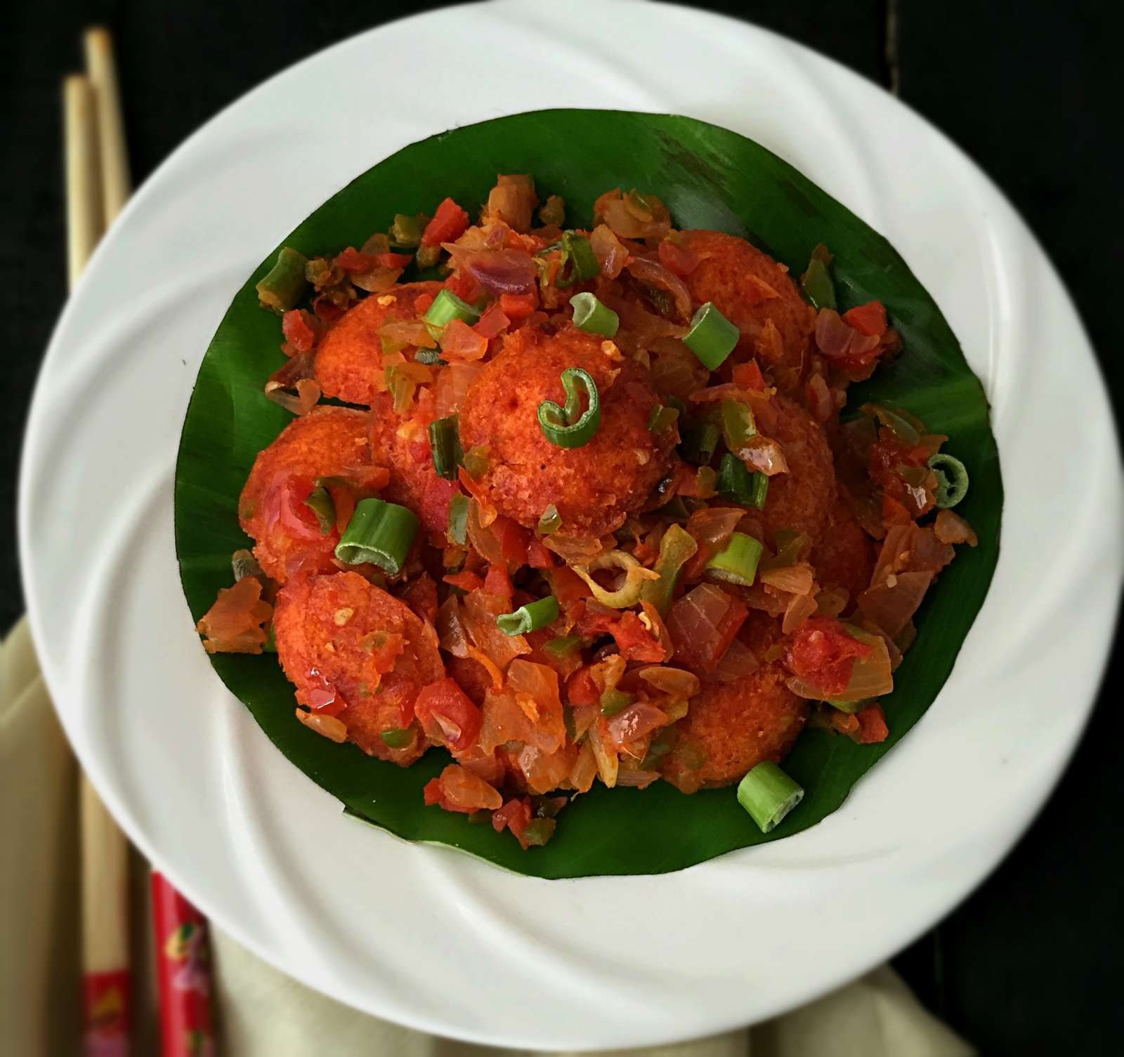 Mini Idli Manchurian