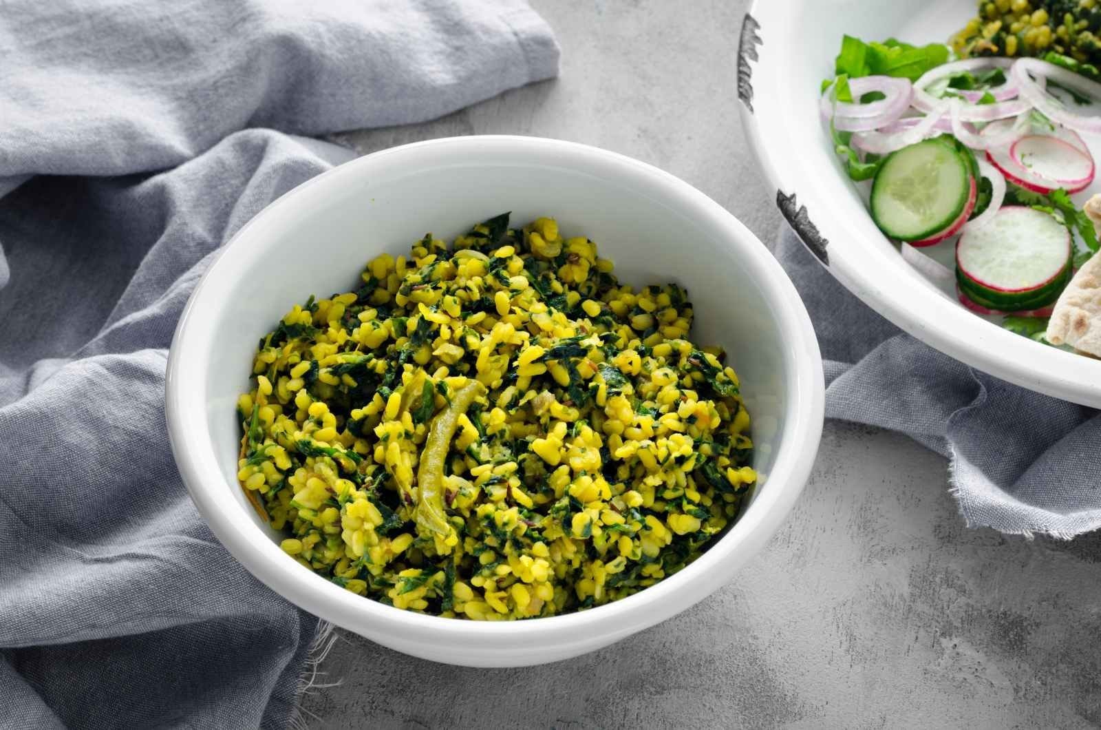 Moong Dal Methi Sabzi
