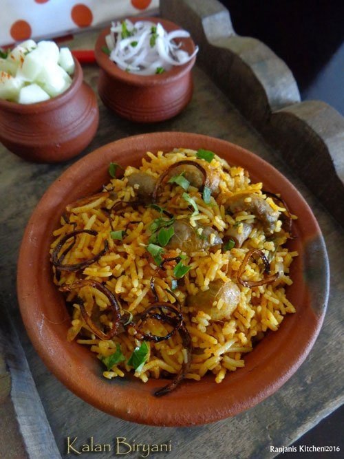 Mushroom Biryani