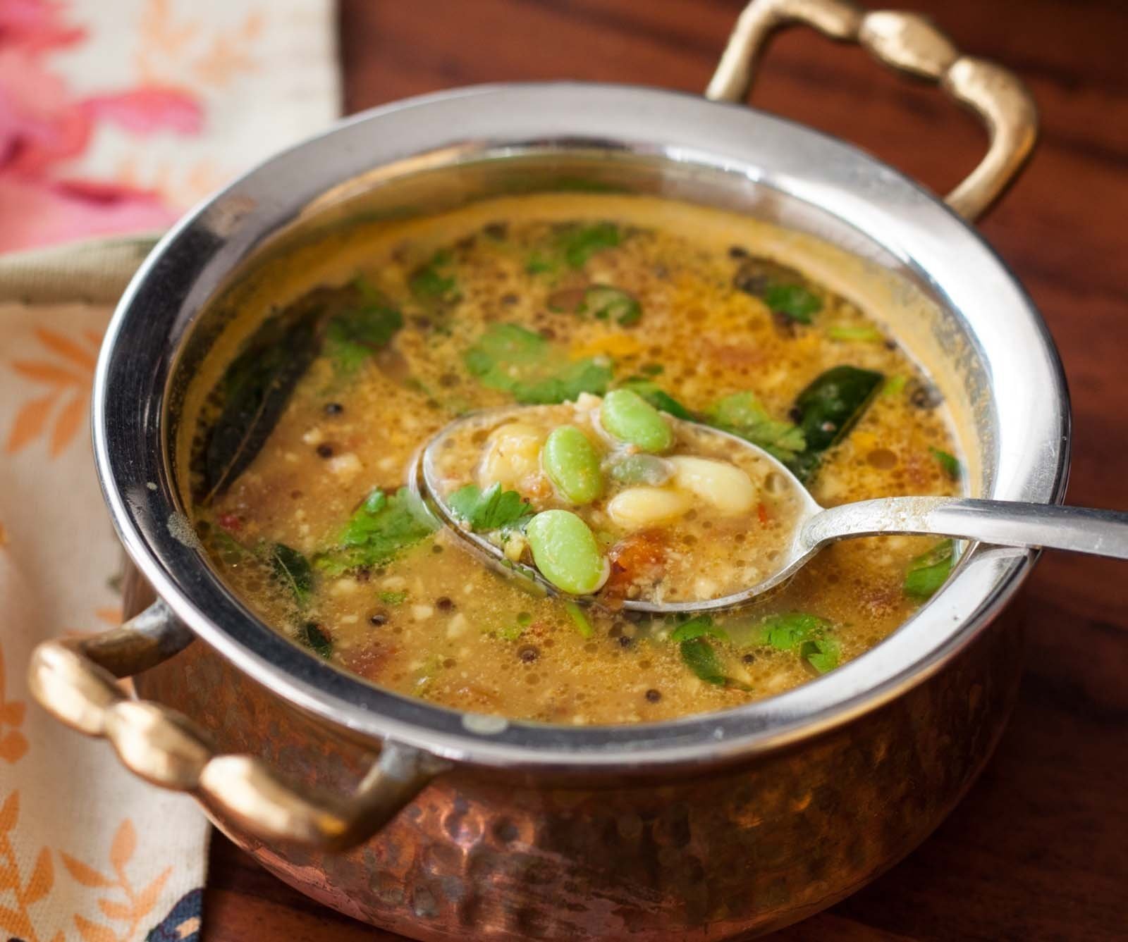 Mysore-Style Avarekalu Rasam