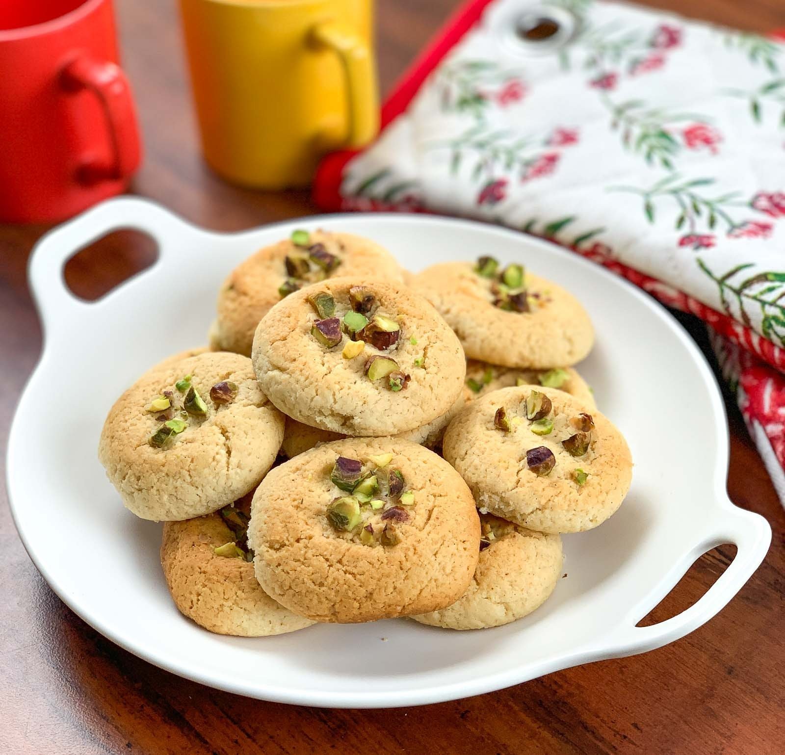 Nankhatai: Spiced Eggless Cookies